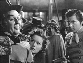 With Charles Laughton and Maureen O'Hara in Jamaica Inn