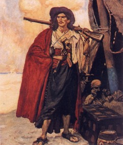 "The Buccaneer Was a Picturesque Fellow" by Howard Pyle